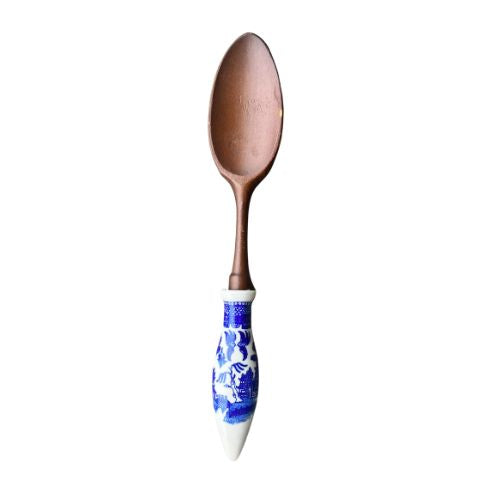 Blue & White Serving Spoon