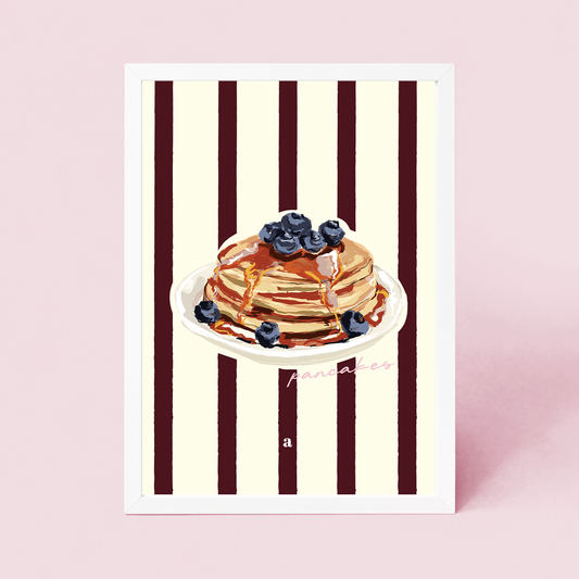 Blueberry Pancake Stack