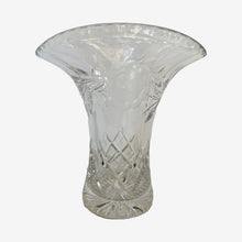 Load image into Gallery viewer, Rose Cut Glass Vase

