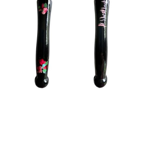 Black Wooden Serving Spoon