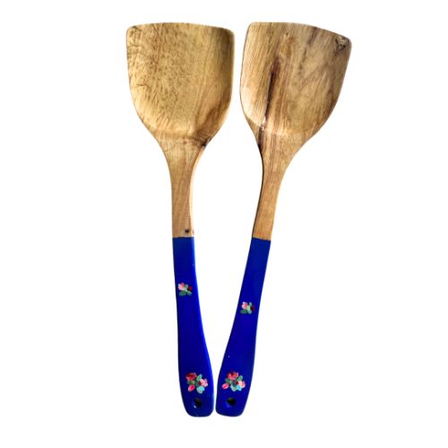 Blue Salad servers