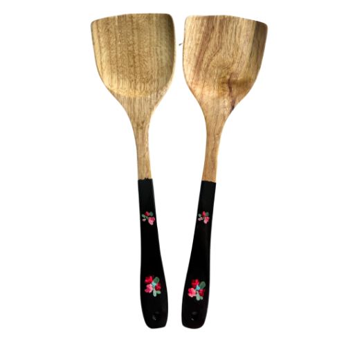 Black Salad Servers