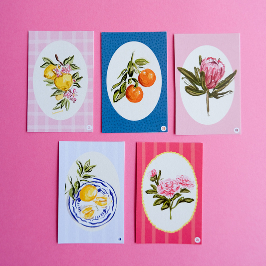 Floral and Fruit Gift Tags