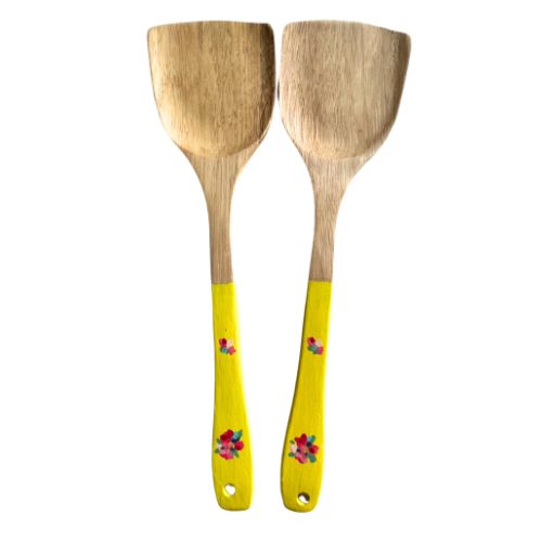 Yellow Salad Servers
