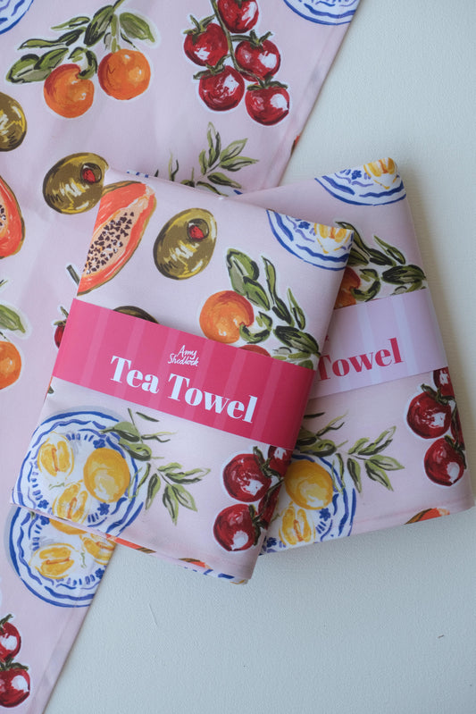 Classic Fruit Tea Towel