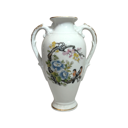 Floral and Bird Vase